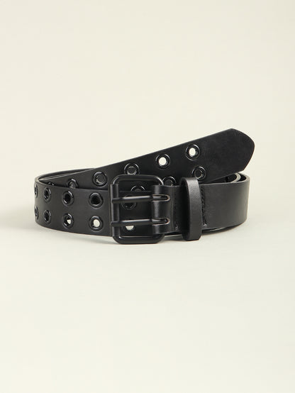 Grommet PU Leather Belt Carauana Store