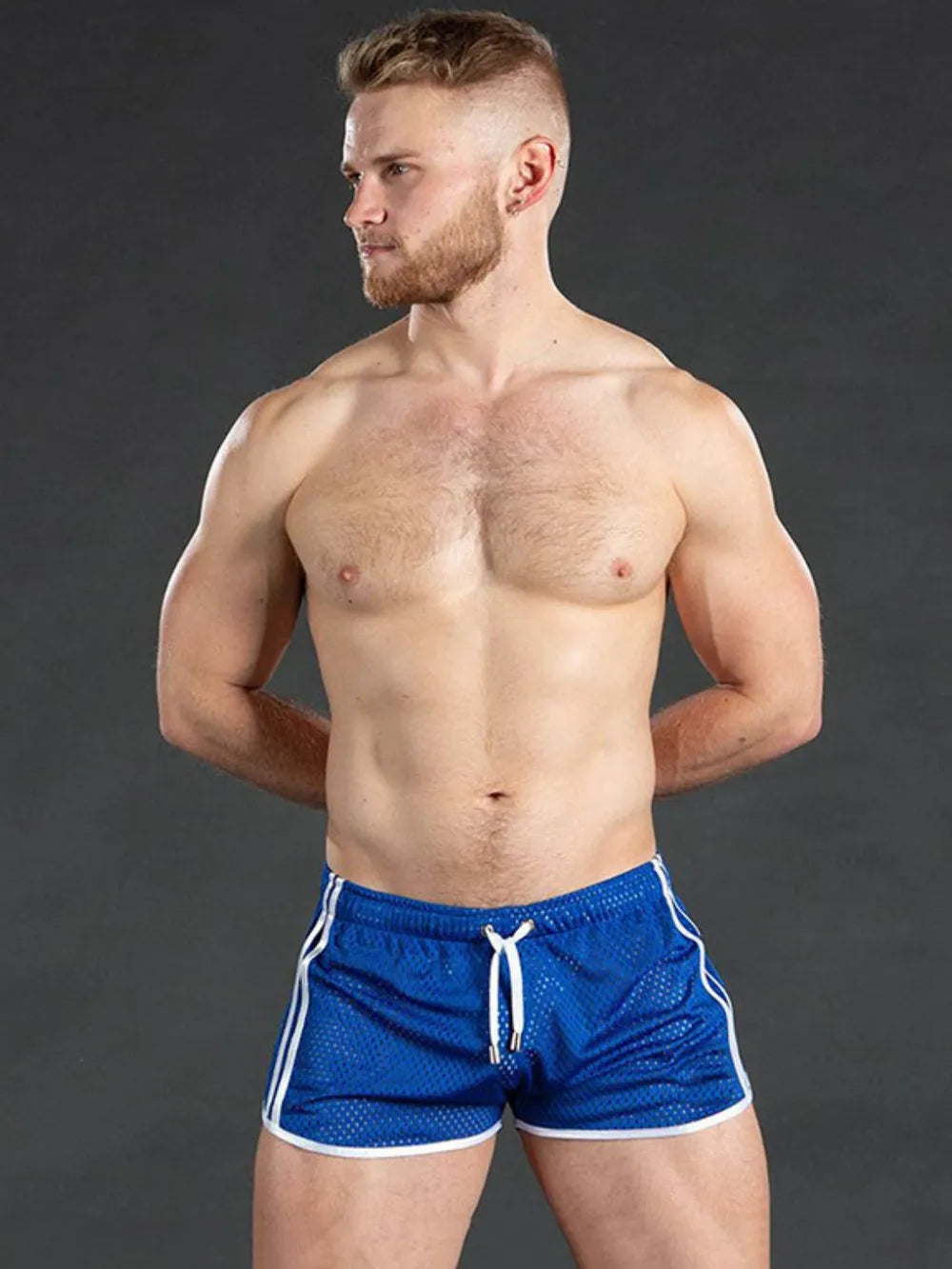 Men's Drawstring Side Striped Active Shorts Carauana Store