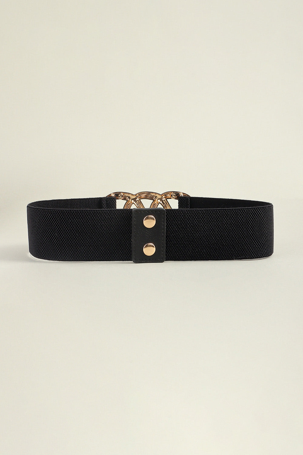 Zinc Alloy Buckle Elastic Wide Belt Carauana Store