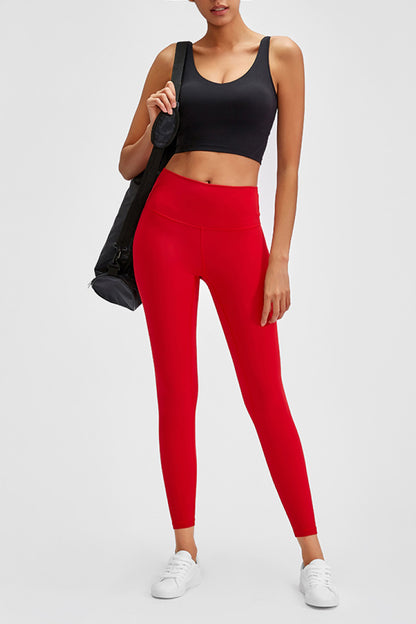 Millennia Wide Seamless Band Waist Sports Leggings Carauana Store