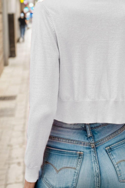 Button Up Long Sleeve Cardigan Carauana Store