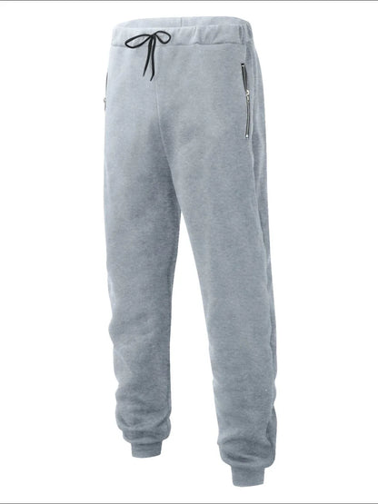 Men's Full Size Drawstring Pants with Pockets Plus Size Carauana Store