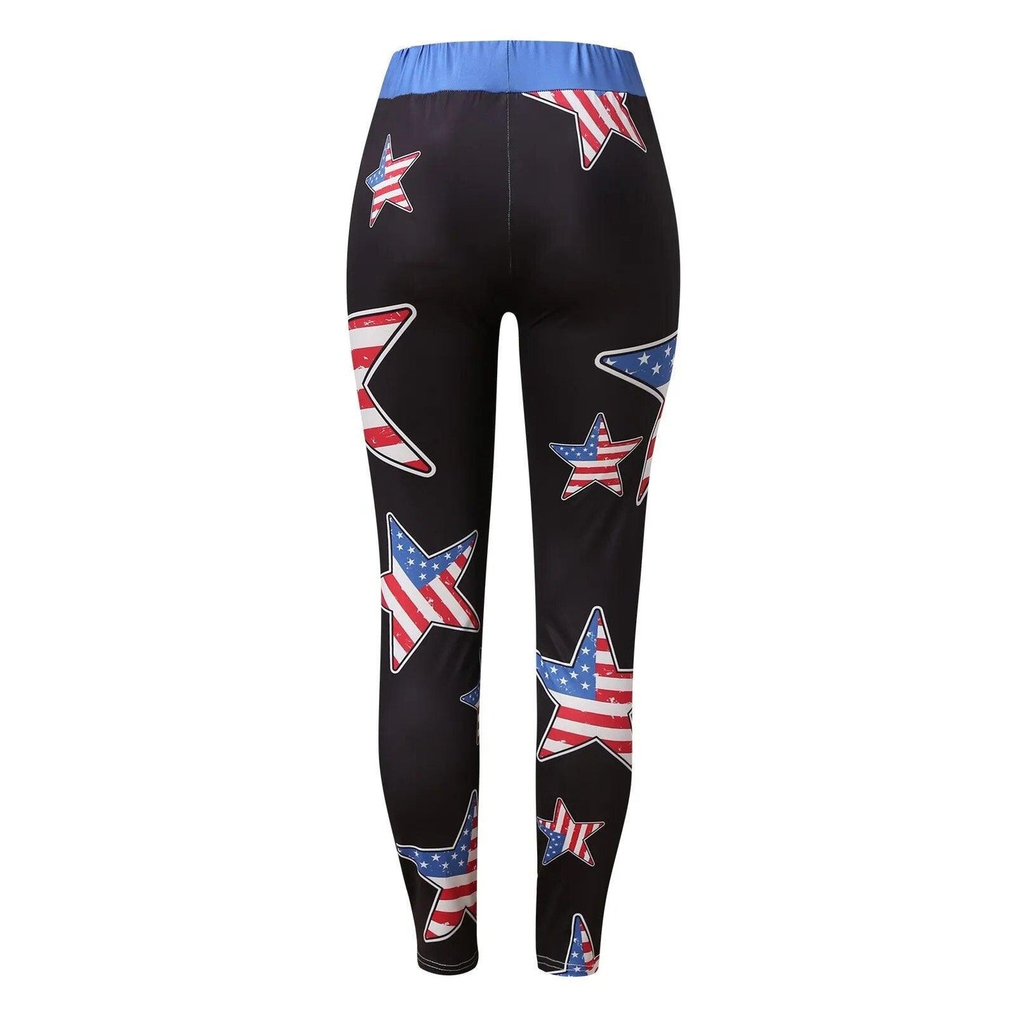 American Flag Printed Leggings For Women Tummy Control Skinny Pants For Yoga Running Pilates Free Shipping Carauana Store