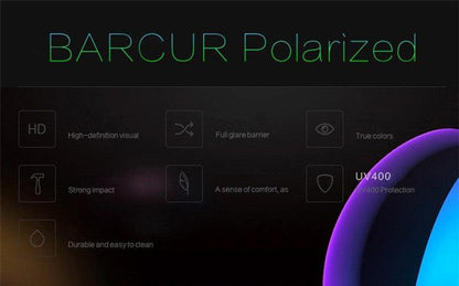 BARCUR Pilot Night View Sunglasses Polarized Carauana Store