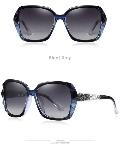 BARCUR Sunglasses Fashion Polarized For Ladies UV400 Protection Carauana Store