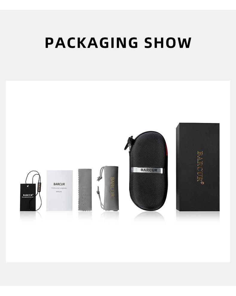 BARCUR Sunglasses Fashion Polarized For Ladies UV400 Protection Carauana Store