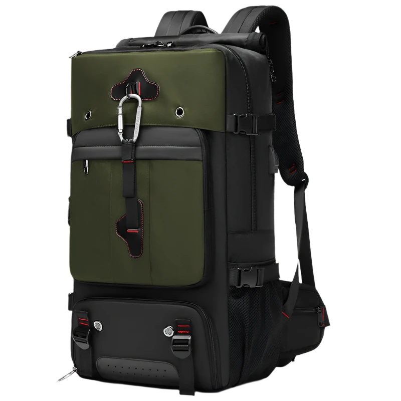 Backpack Waterproof Camping Hiking |Travel  Backpack - Camy-green