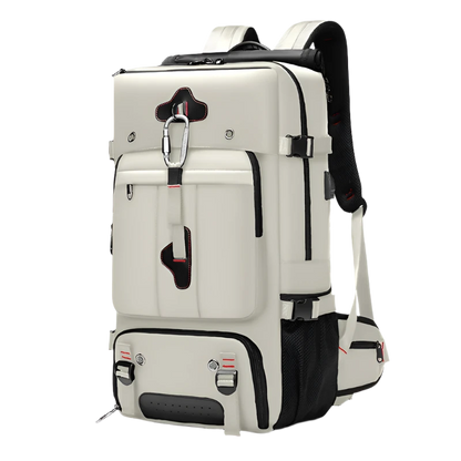 Backpack Waterproof Camping Hiking |Travel  Backpack - Beige-Lux