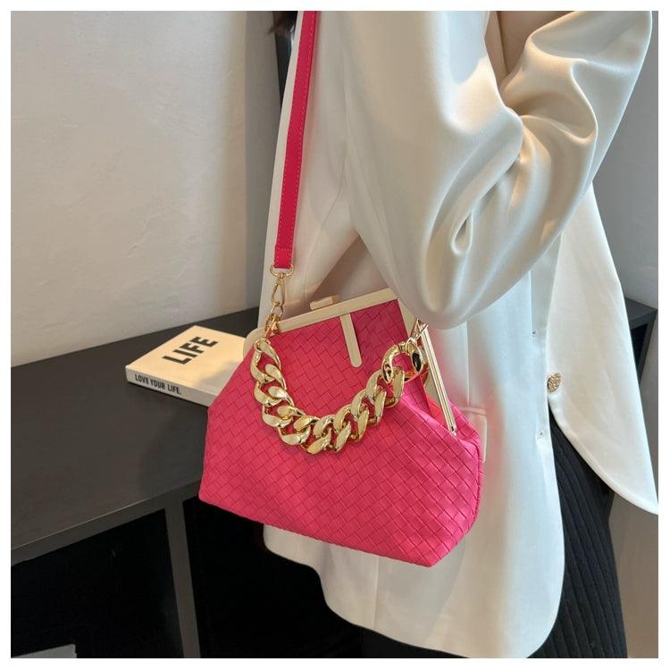 Carauana UNIU SILVER GOLD Knitted Crossbody Bag | Fashion Satchel | NEW 2024 Collection Carauana Store