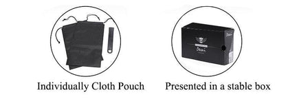 DESAI Monk Strap Slip on Genuine Leather Business Handmade Dress Brogue with Buckle Carauana Store