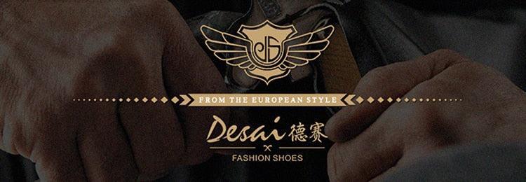 Desai Men Dress Shoes Oxfords Genuine Leather Italian Formal Shoes Carauana Store