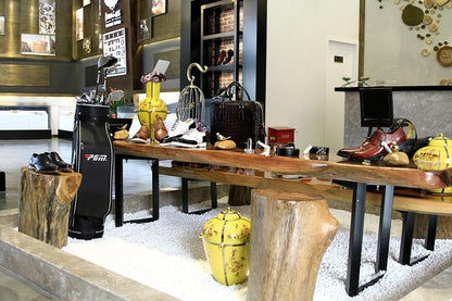 Desai Men Dress Shoes Oxfords Genuine Leather Italian Formal Shoes Carauana Store