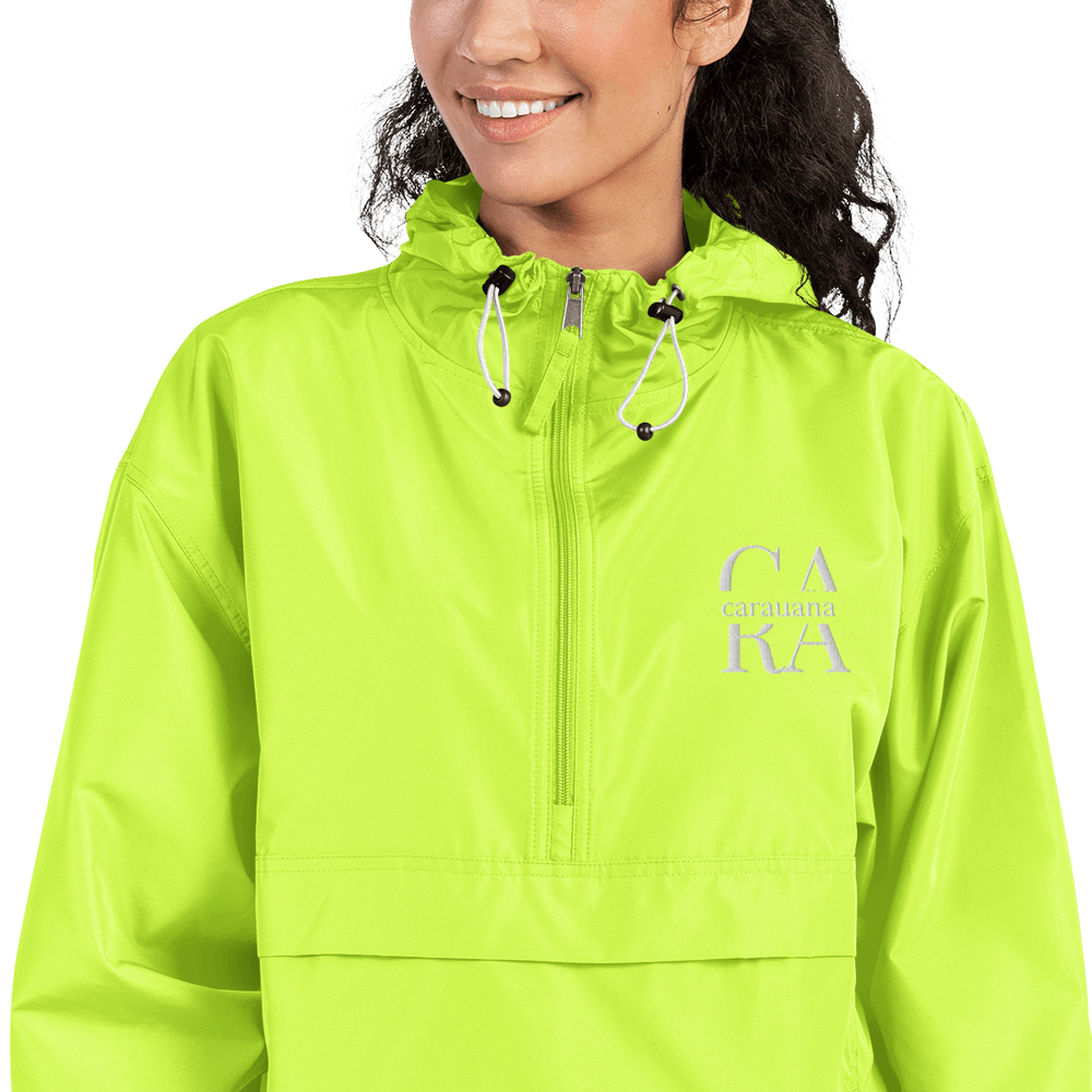 Embroidered Champion Packable Jacket Carauana Store