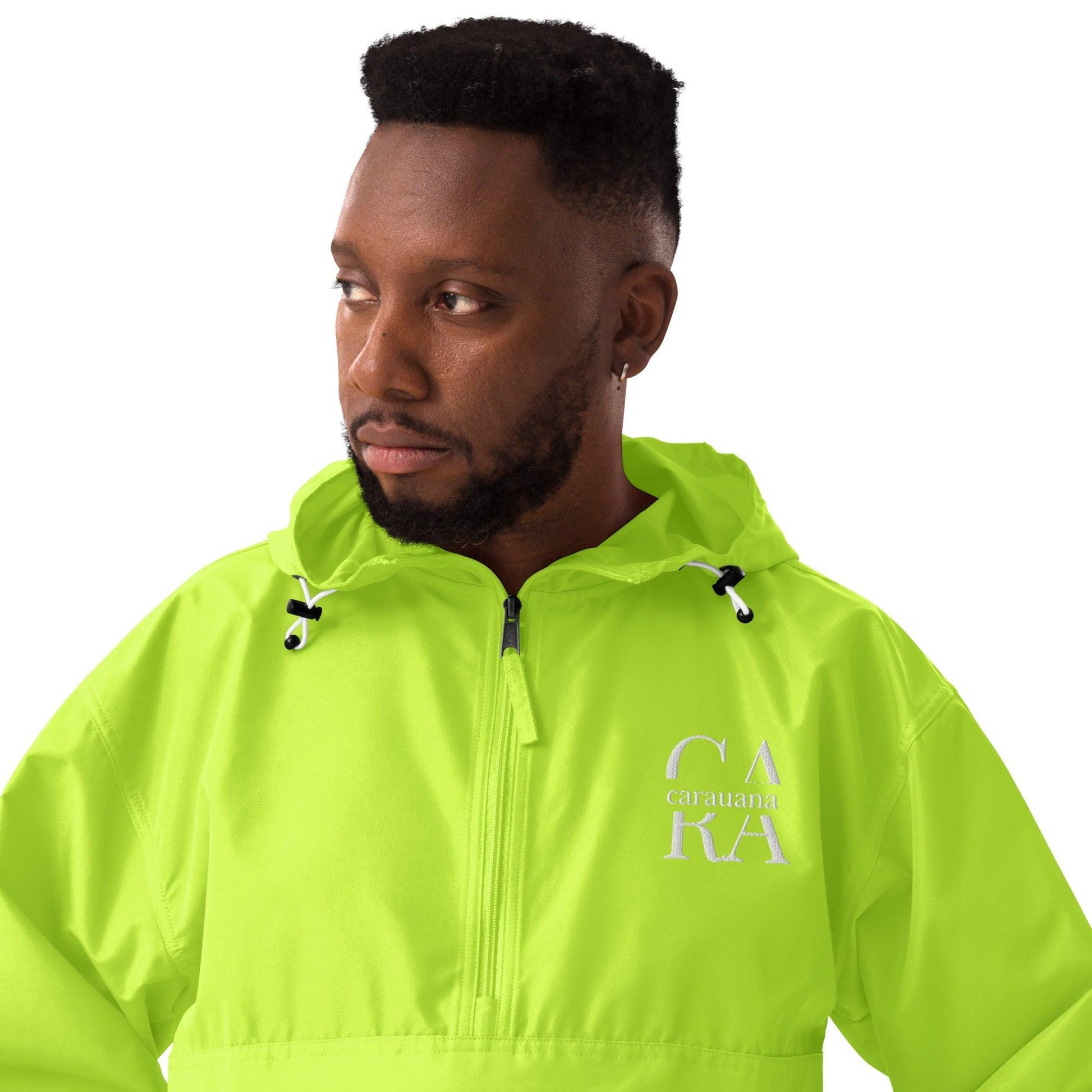 Embroidered Champion Packable Jacket Carauana Store