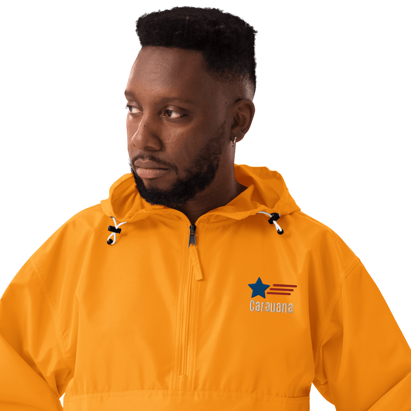 Embroidered Champion Packable Jacket Carauana Store