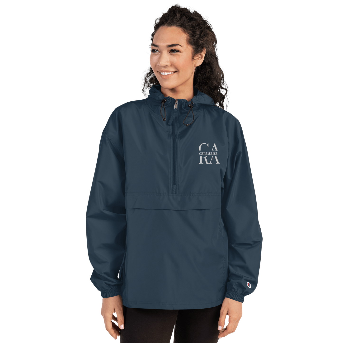 Embroidered Champion Packable Jacket Carauana Store