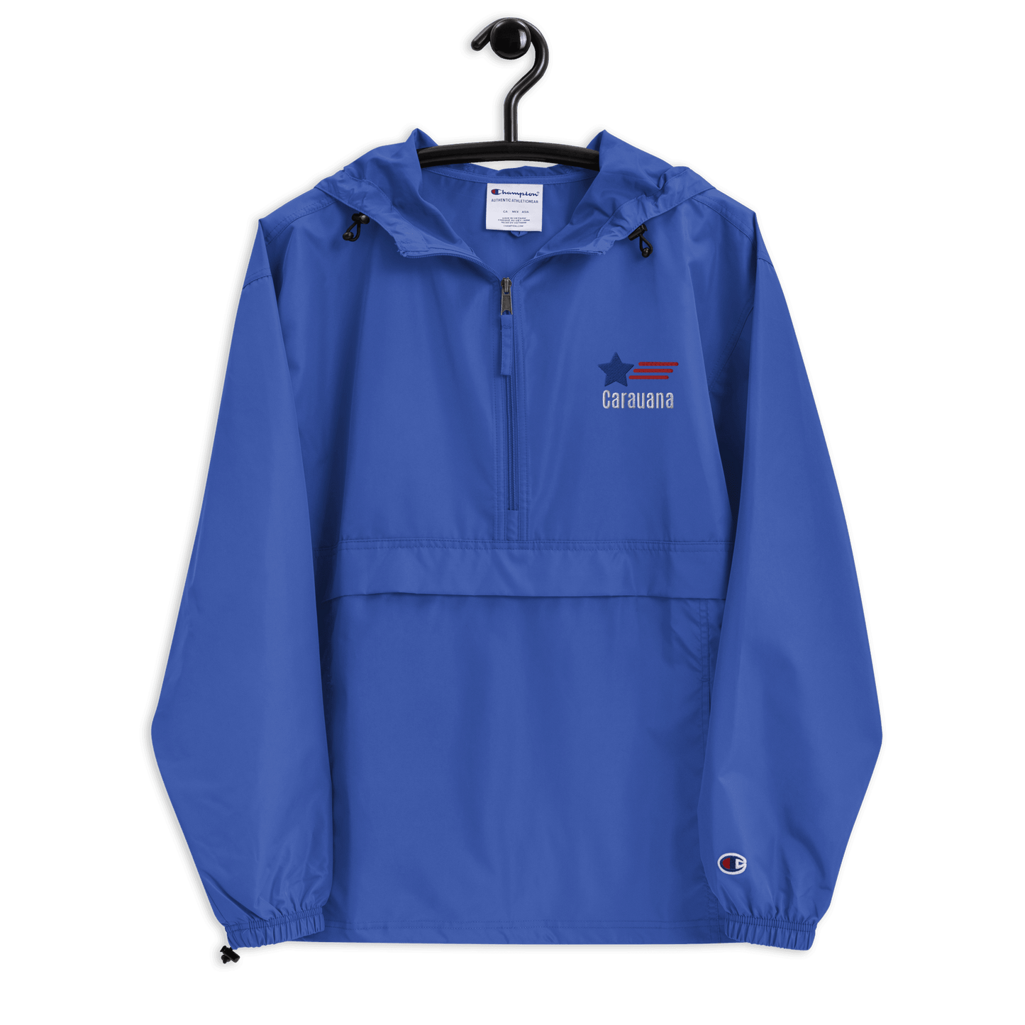 Embroidered Champion Packable Jacket Carauana Store