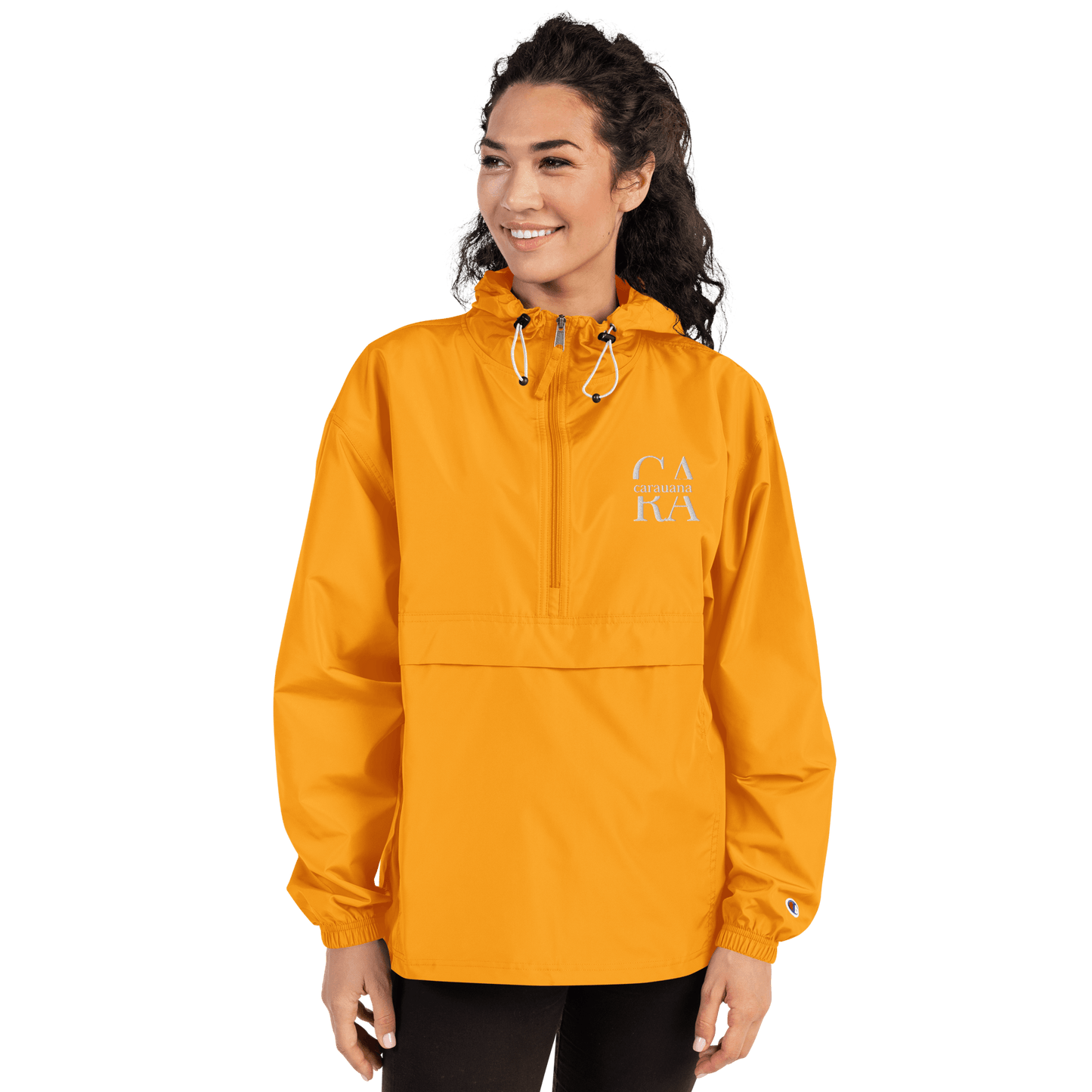 Embroidered Champion Packable Jacket Carauana Store