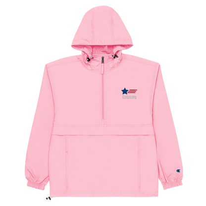 Embroidered Champion Packable Jacket Carauana Store