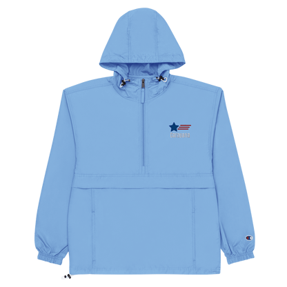 Embroidered Champion Packable Jacket Carauana Store