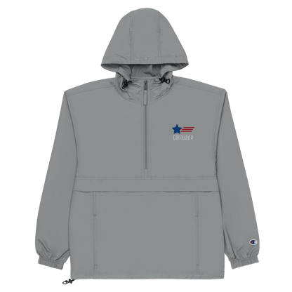 Embroidered Champion Packable Jacket Carauana Store