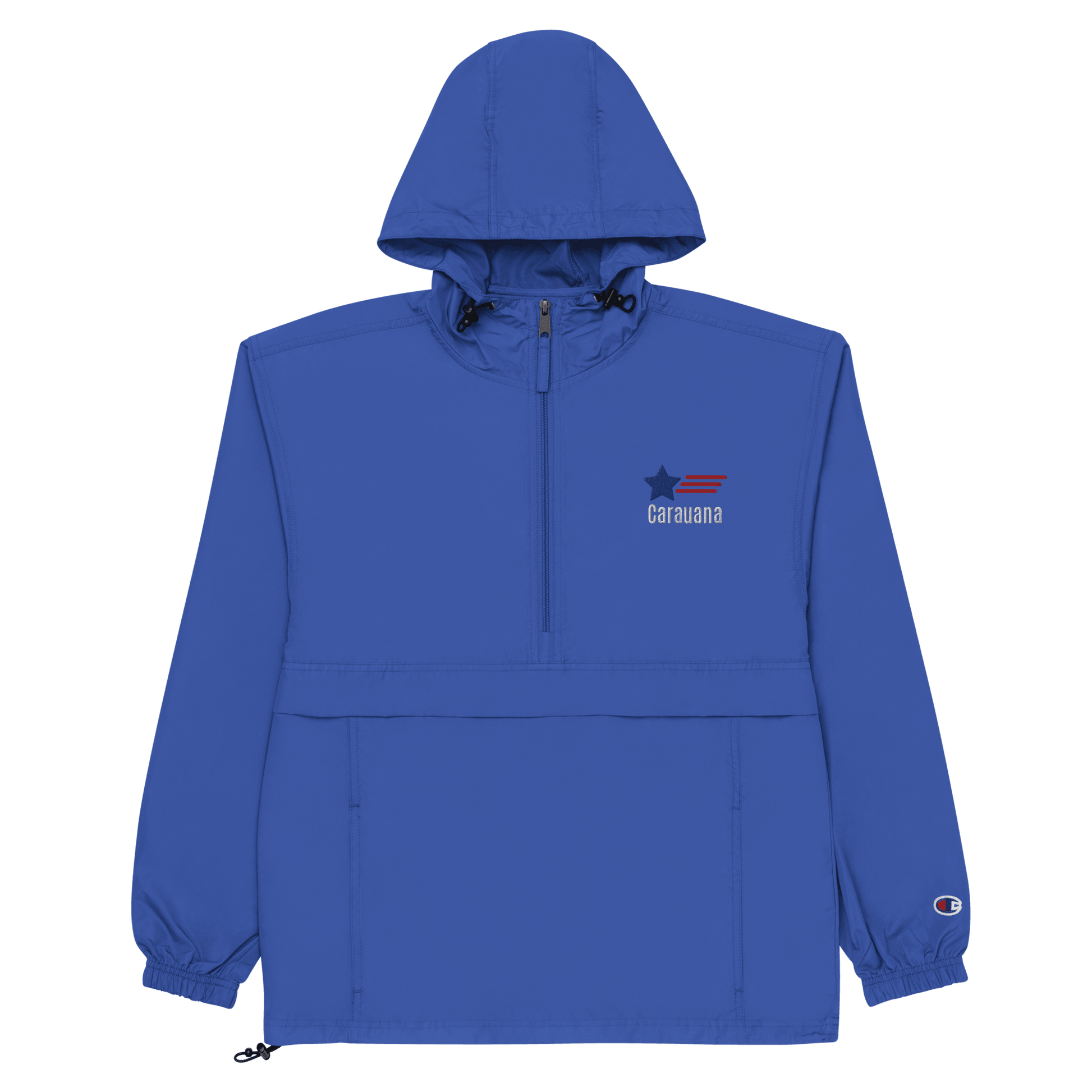 Embroidered Champion Packable Jacket Carauana Store