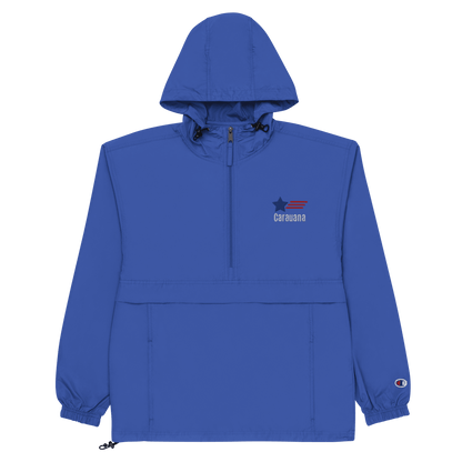 Embroidered Champion Packable Jacket Carauana Store