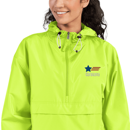 Embroidered Champion Packable Jacket Carauana Store