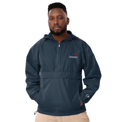 Embroidered Champion Packable Jacket Carauana Store
