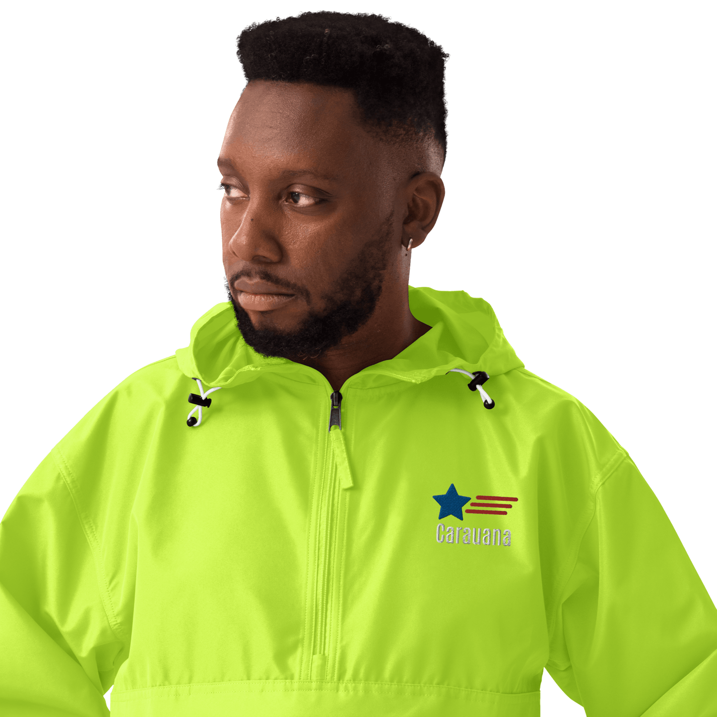 Embroidered Champion Packable Jacket Carauana Store