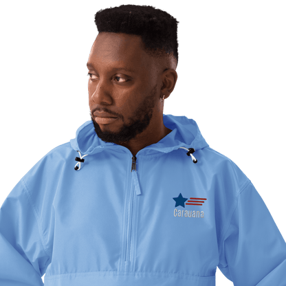 Embroidered Champion Packable Jacket Carauana Store