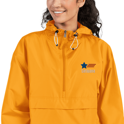 Embroidered Champion Packable Jacket Carauana Store