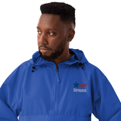 Embroidered Champion Packable Jacket Carauana Store