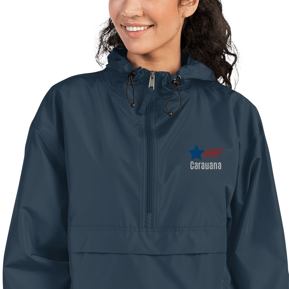Embroidered Champion Packable Jacket Carauana Store