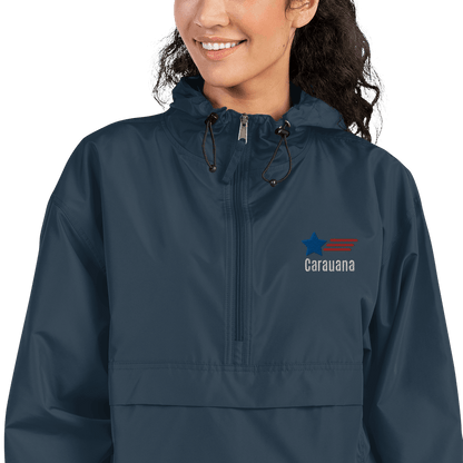 Embroidered Champion Packable Jacket Carauana Store