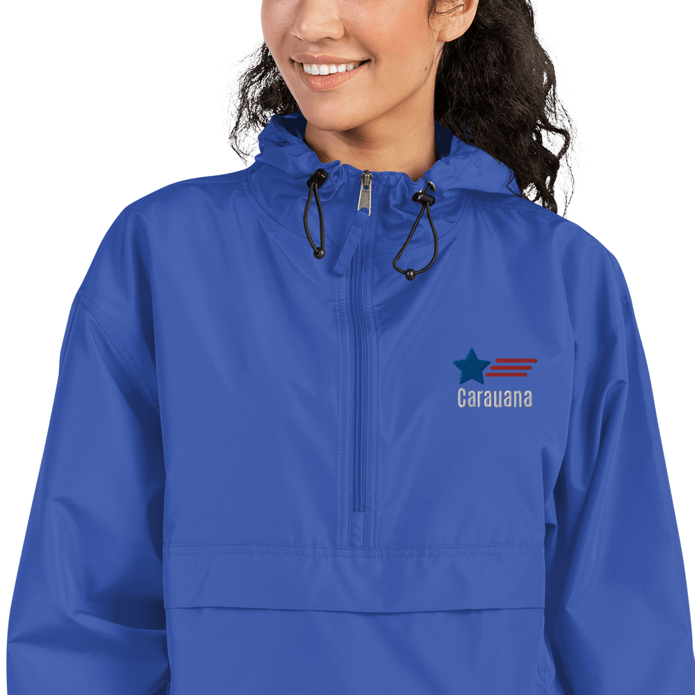 Embroidered Champion Packable Jacket Carauana Store