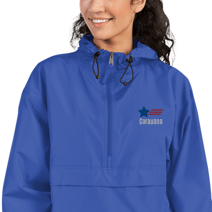 Embroidered Champion Packable Jacket Carauana Store