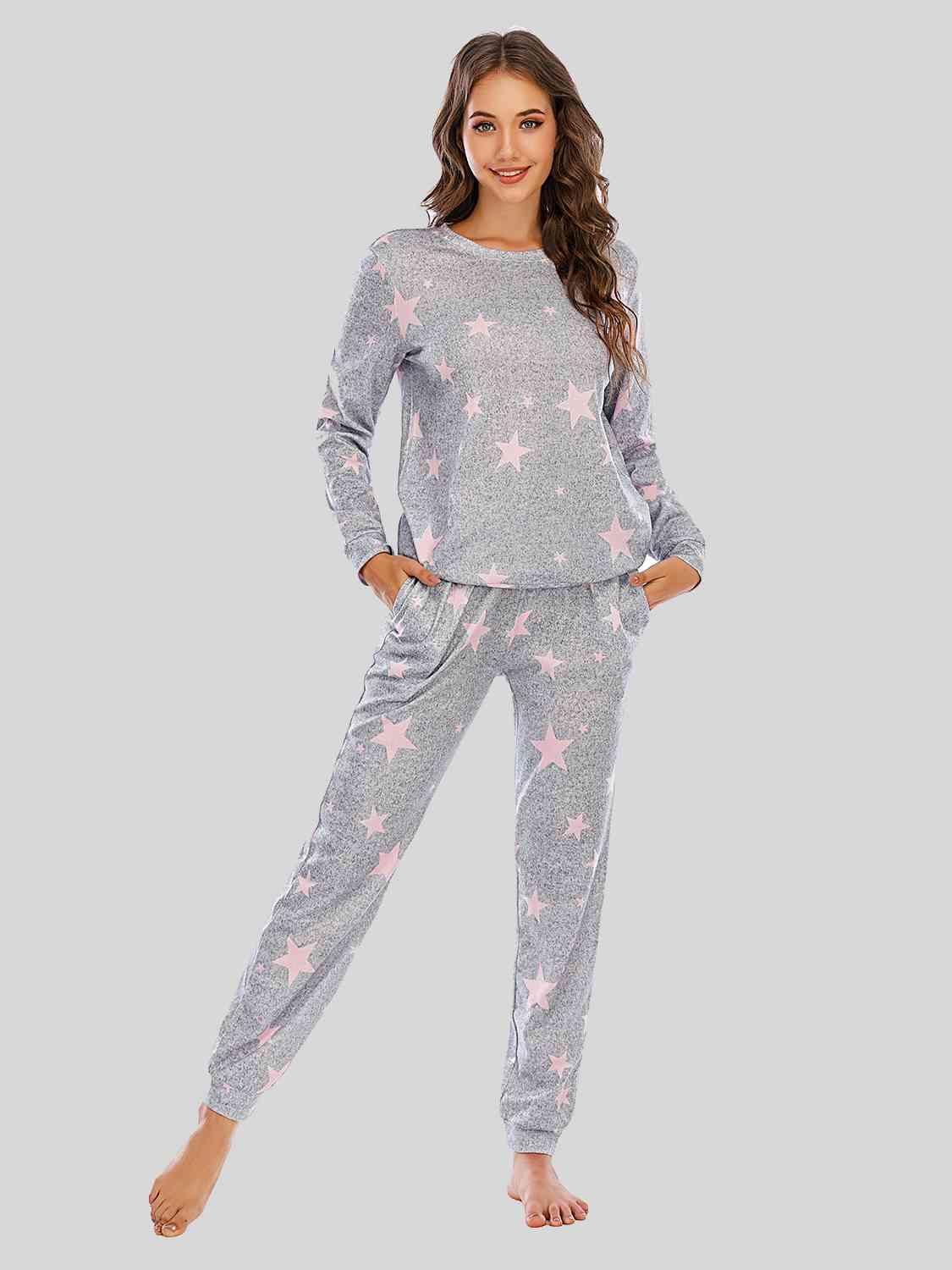 Star Top and Pants Lounge Set Carauana Store