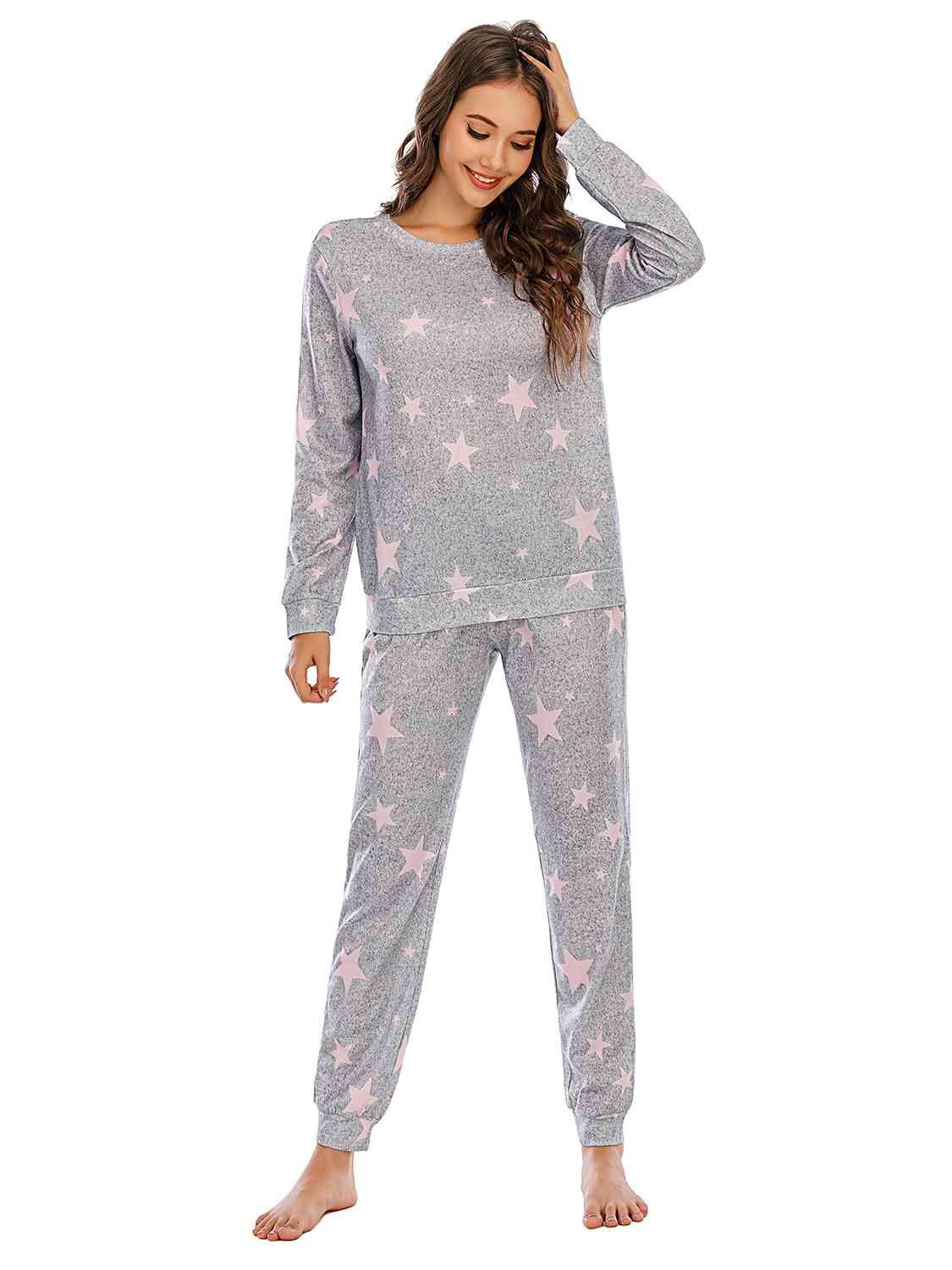Star Top and Pants Lounge Set Carauana Store