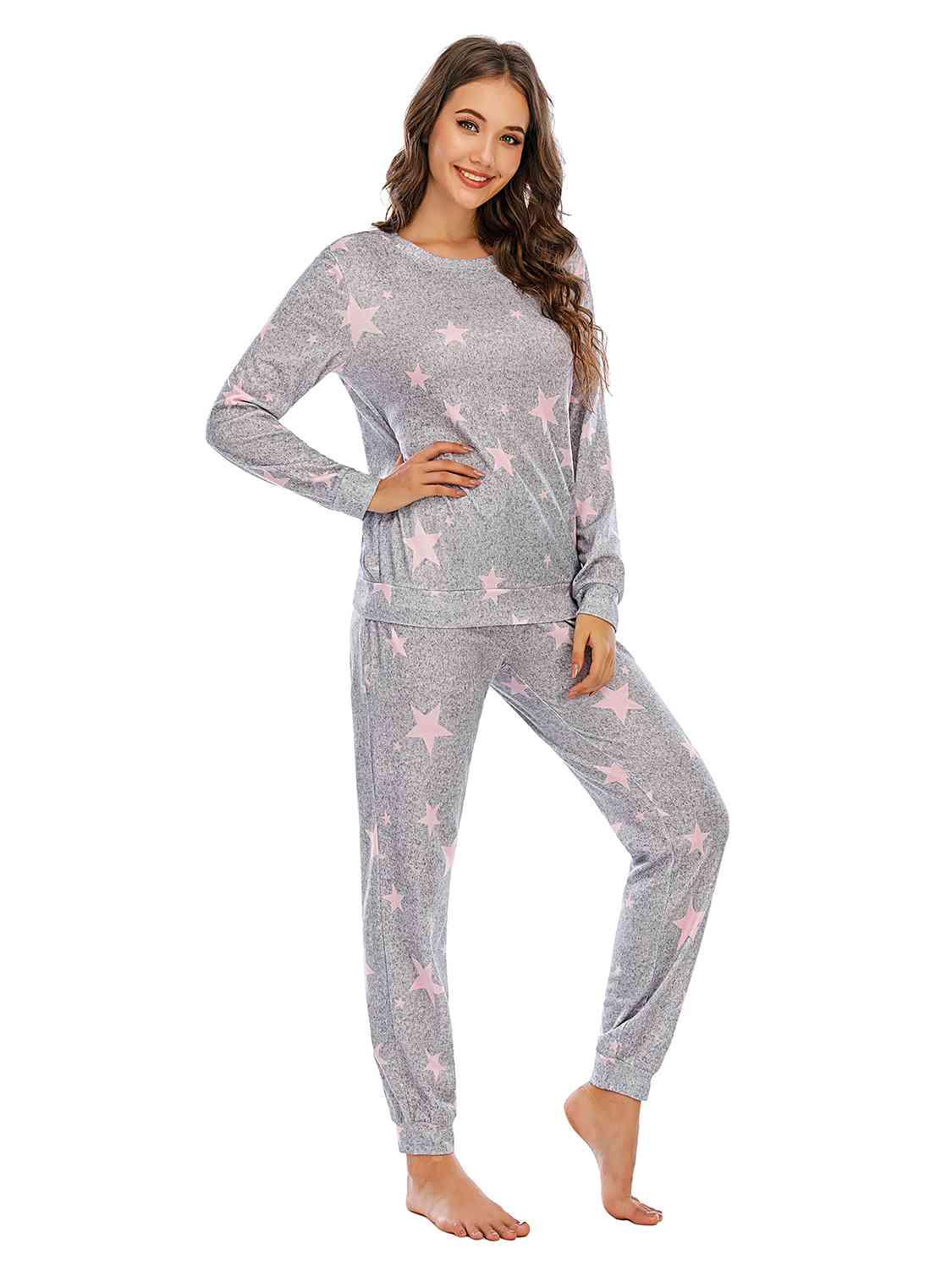 Star Top and Pants Lounge Set Carauana Store