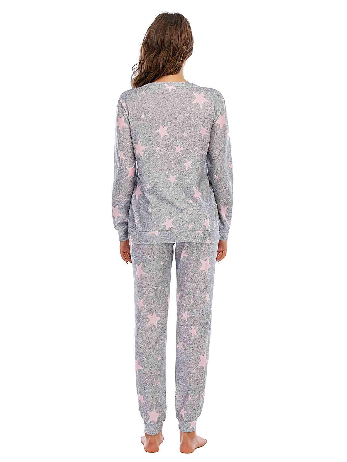 Star Top and Pants Lounge Set Carauana Store