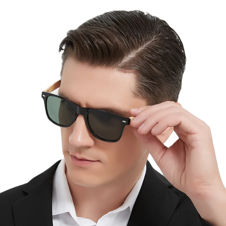 Stylish adult wearing CaRaUaNa Fashion sunglasses with a luxurious Look
