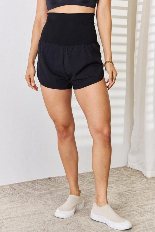 Zenana Full Size High Waist Tummy Control Shorts Carauana Store