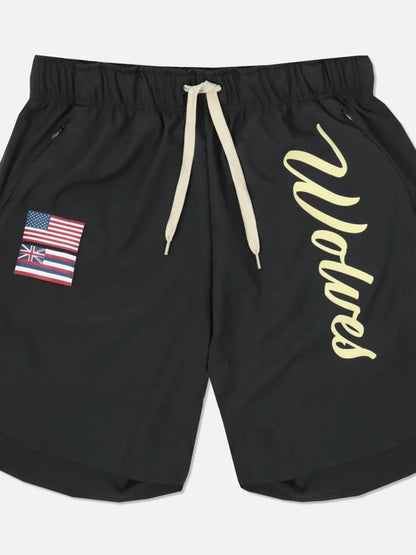 Men's Plus Size Drawstring US Flag Active Shorts Carauana Store
