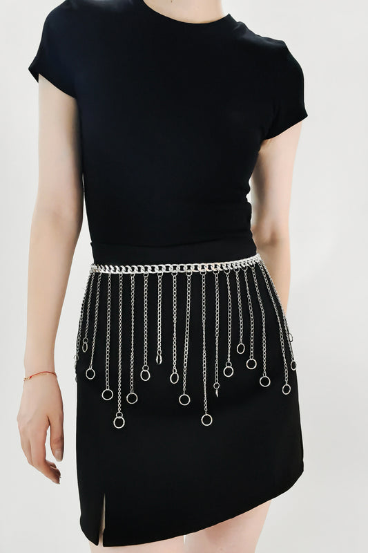 Fringe Chain Alloy Belt Carauana Store