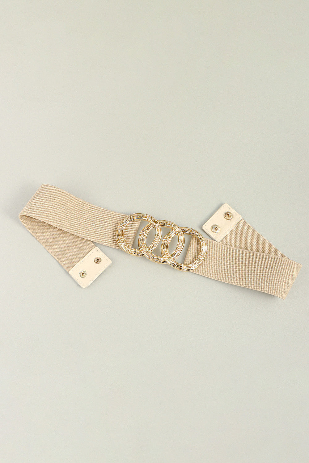 Zinc Alloy Buckle Elastic Wide Belt Carauana Store