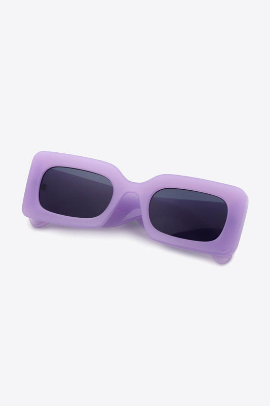 Polycarbonate Frame Rectangle Sunglasses Carauana Store