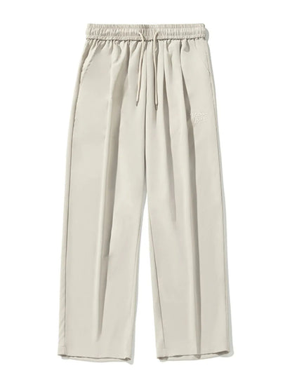 Men's Plus Size Drawstring Wide Leg Pants Carauana Store