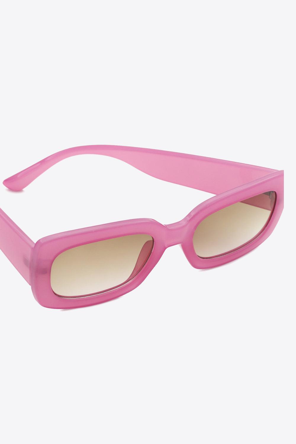 Polycarbonate Frame Rectangle Sunglasses Carauana Store