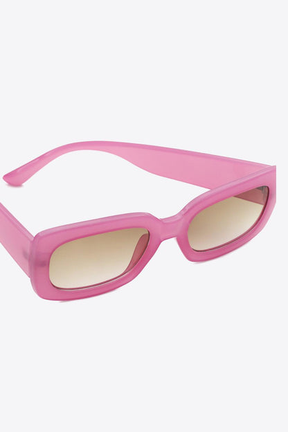 Polycarbonate Frame Rectangle Sunglasses Carauana Store